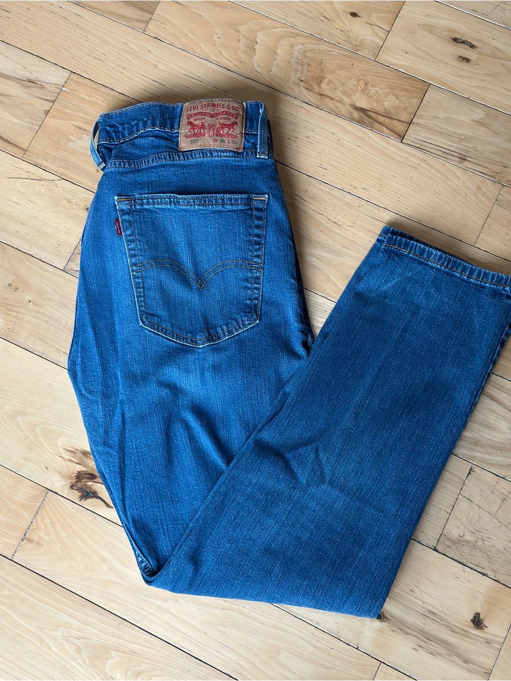 Levi's Men's Classic Indigo Straight Jeans